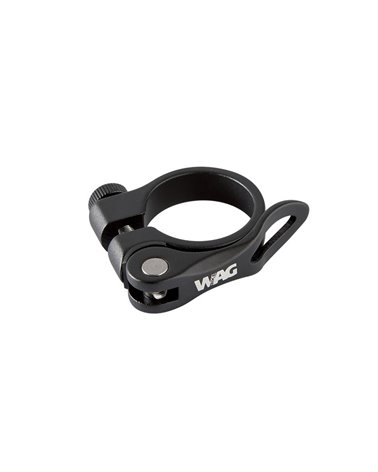 Wag Alloy Seat Clamp With Quick Release, Diameter: 31, 8mm, Wag Black