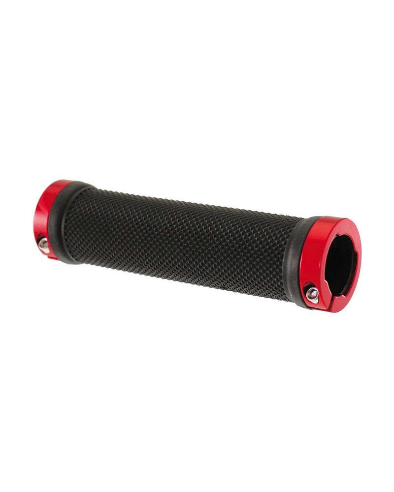 Wag MTB Grips With Lock Red Ring