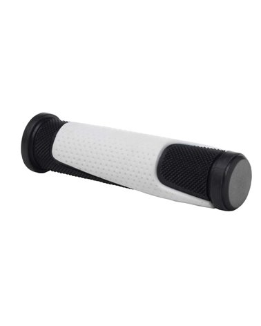 Wag Double D Grips, 125mm, Color Black/White
