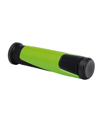 Wag Double D Grips, 125mm, Color Black/Green
