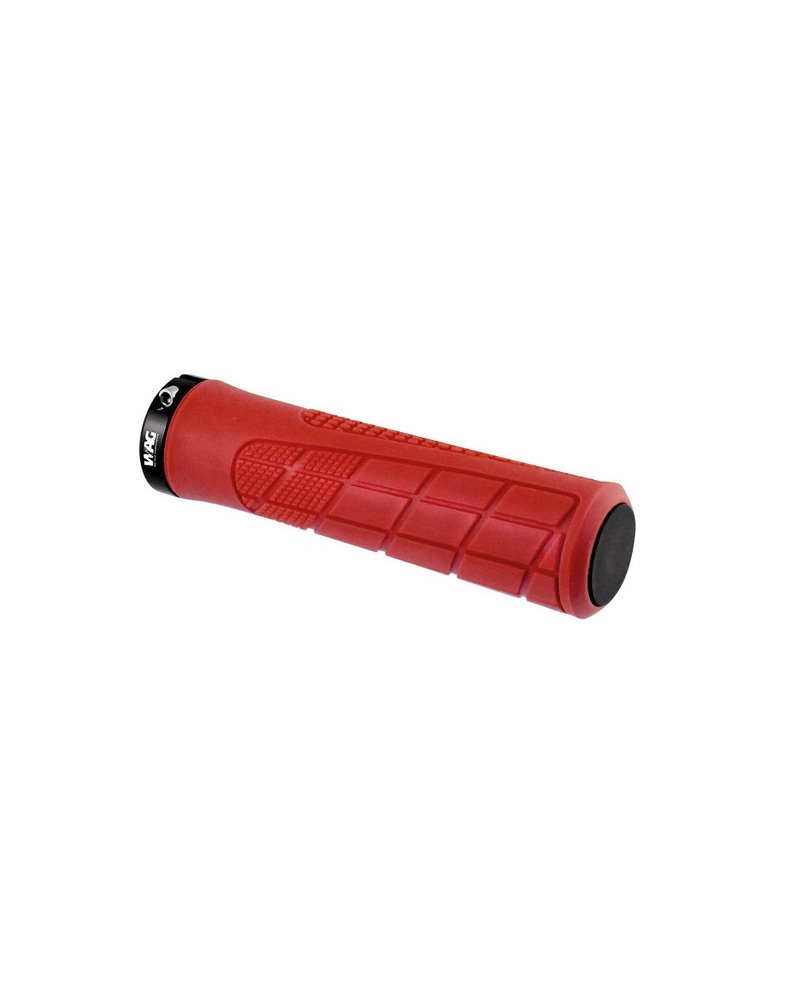 Wag Grips MTB Pro With Lock Ring, 135 mm, Red