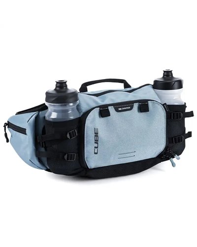 Cube Vertex 3 Hydratation Compatible Hipbag, Light Blue