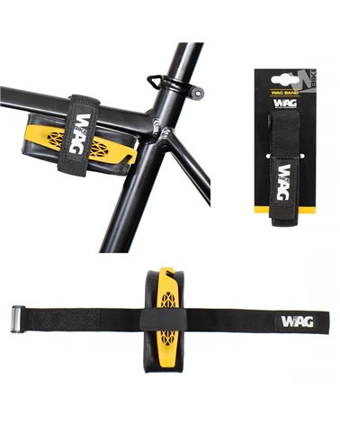 WAG Fascia Portacamera con Velcro ed Inserto Protettivo Antiscivolo Misura: 45 X 3.2 cm