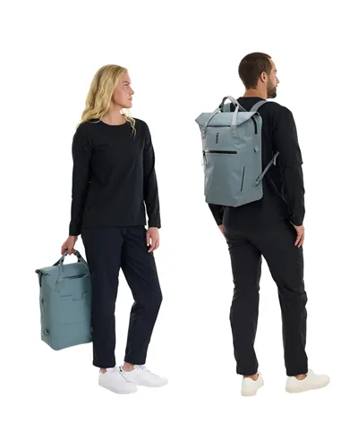 Thule Zaino Porta Laptop Shield con Attacco al Portapacchi Sistema InLock 23 Litri, Mid Blue
