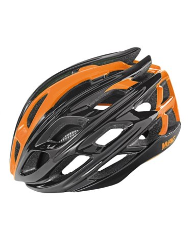 Wag Road Helmet For Adult Gt3000, In-Mould Size L, Black/Orange Colors.