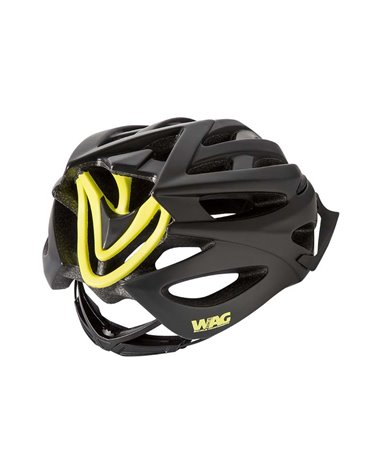 Wag Helmet For Adults Neutron, In-Mould, Size M, Black And Lime Colour