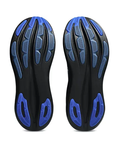 Asics Gel-Nimbus 27 Scarpe Running Uomo, Black/Neon Blue