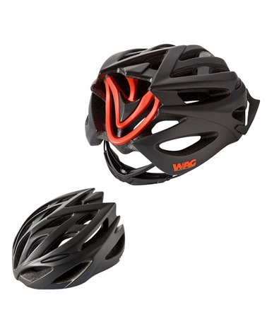 Wag Helmet For Adults Neutron, In-Mould, Size L, Black And Red Colour