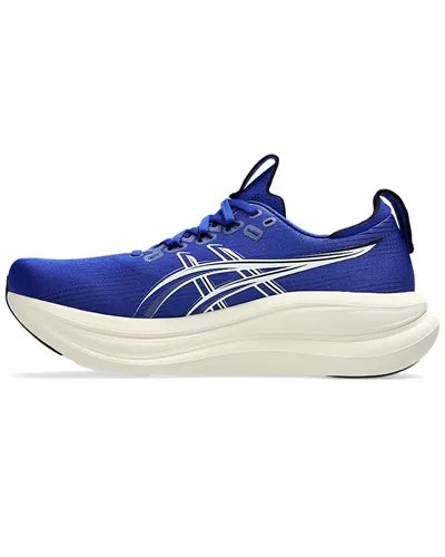 Asics Gel-Nimbus 27 Scarpe Running Uomo, Prussian Blue/Cream