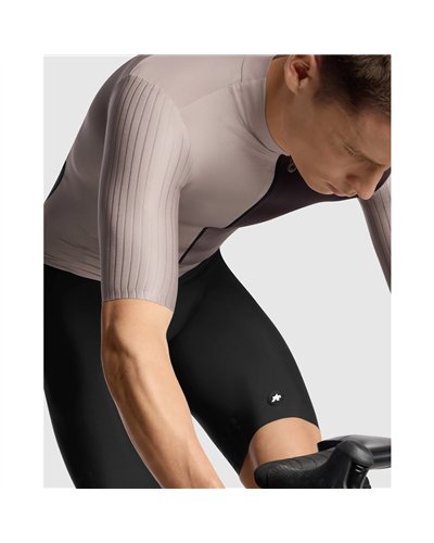 Assos Equipe RS S11 Maglia Maniche Corte Uomo Full Zip, Dune Sand