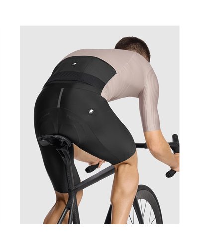 Assos Equipe RS S11 Men's Short Sleeve Full Zip Cycling Jersey, Dune Sand