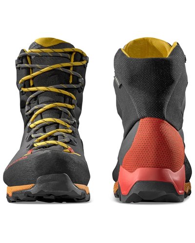 La Sportiva Aequilibrium Trek GTX Gore-Tex Men's Hiking Boots, Carbon/Yellow