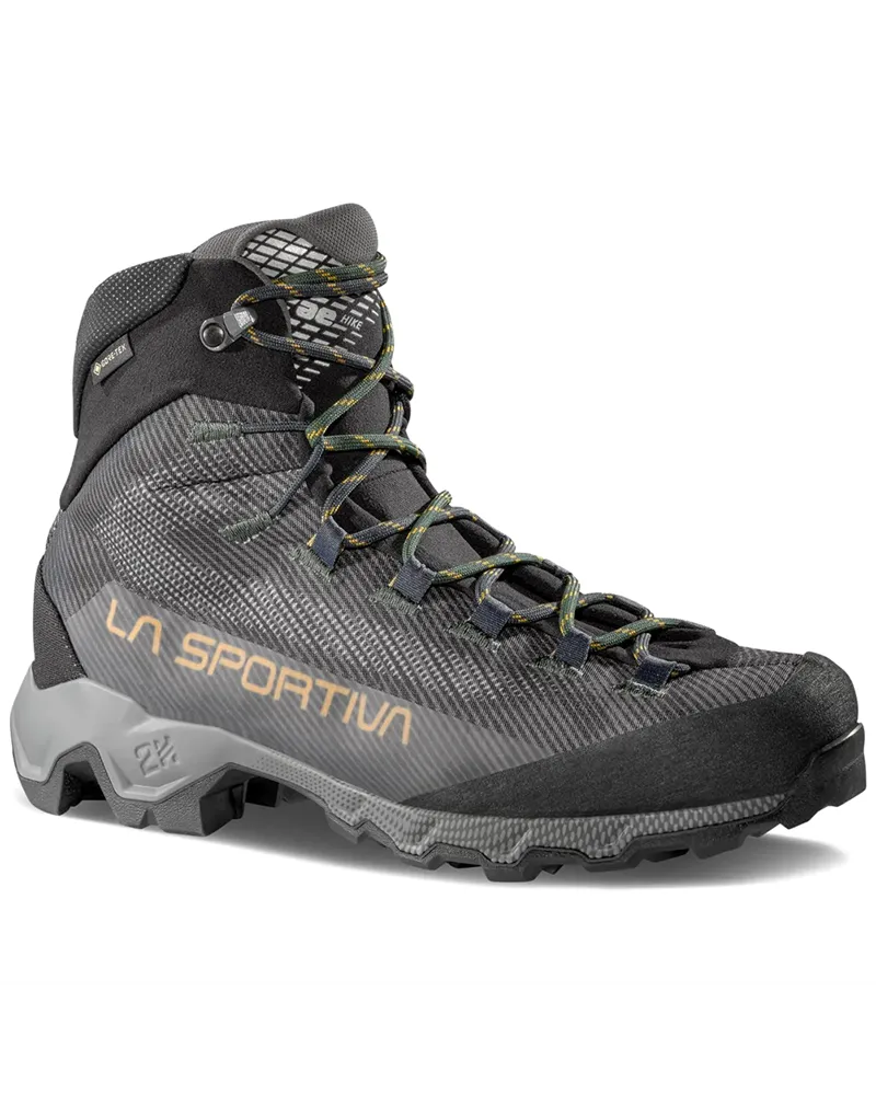 La Sportiva Aequilibrium Hike GTX Gore-Tex Men's Hiking Boots, Carbon/Jungle
