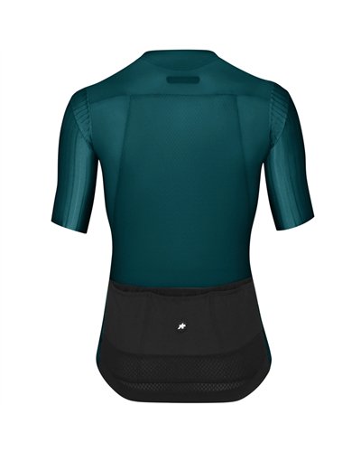 Assos Equipe RS S11 Maglia Maniche Corte Uomo Full Zip, Deep Petrol