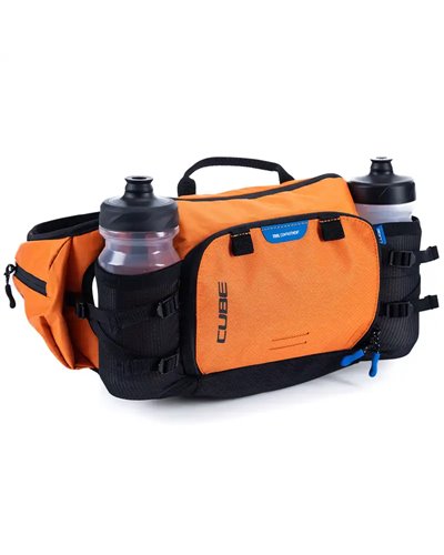 Cube Vertex 3 X ActionTeam Hydratation Compatible Hipbag, Orange