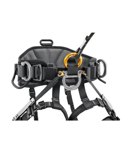 Petzl Avao Sit Fast Imbracatura Taglia 0, Nero/Giallo