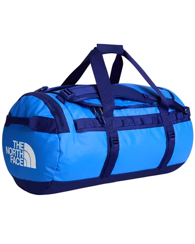 The North Face Base Camp Duffel M Borsone 71 Litri, Active Blue/Bold Blue