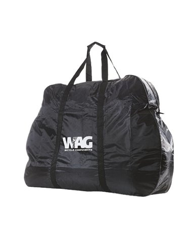 Wag Quilted Bike Carrier Bag 150X95X30Cm. Black.