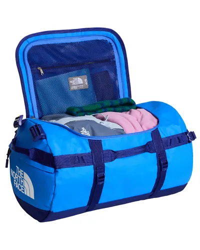 The North Face Base Camp Duffel S Borsone 50 Litri, Active Blue/Bold Blue