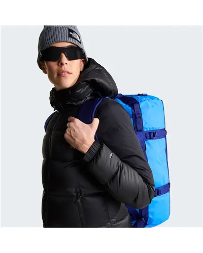 The North Face Base Camp Duffel S Borsone 50 Litri, Active Blue/Bold Blue
