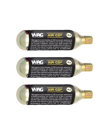 Wag Co2 Cartridges 16gr with Thread (3 pcs)