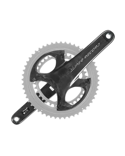 Campagnolo Crankarms Super Record Wireless Carbon QCK-Tech TI 2X13S - 172.5 mm, Black
