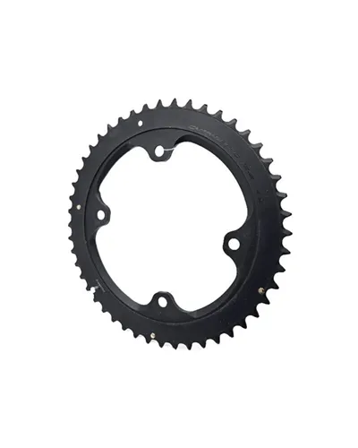 Campagnolo Chainring Super Record Wireless BCD 121 mm Asymmetric 4-Bolts 2X 12S - 50 T Black