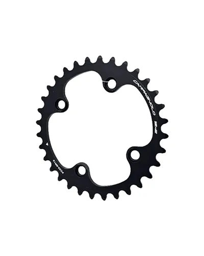 Campagnolo Chainring Super Record Wireless BCD 88 mm Asymmetric 4-Bolts 2X 12S - 34 T Black