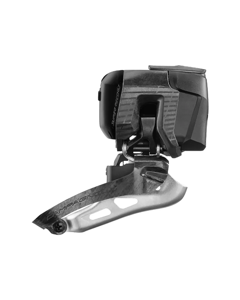 Campagnolo Deragliatore Super Record Wireless 2X 13V - Nero, a Saldare (Batteria non Inclusa)