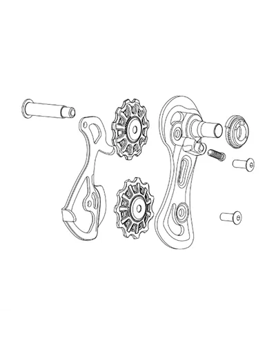 Campagnolo Cage and Pulleys Super Record Mechanical 11S - Medium