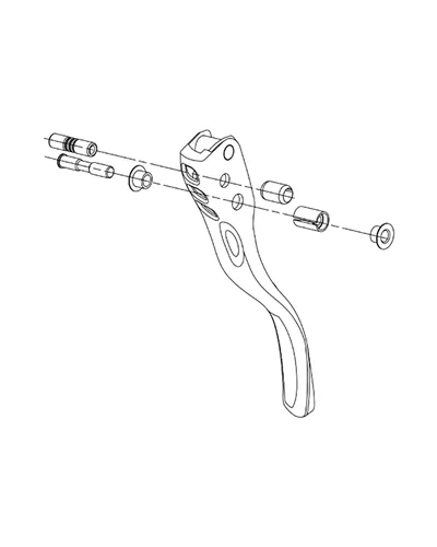 Campagnolo Spare Brake Lever Super Record Mechanical 12S - Right
