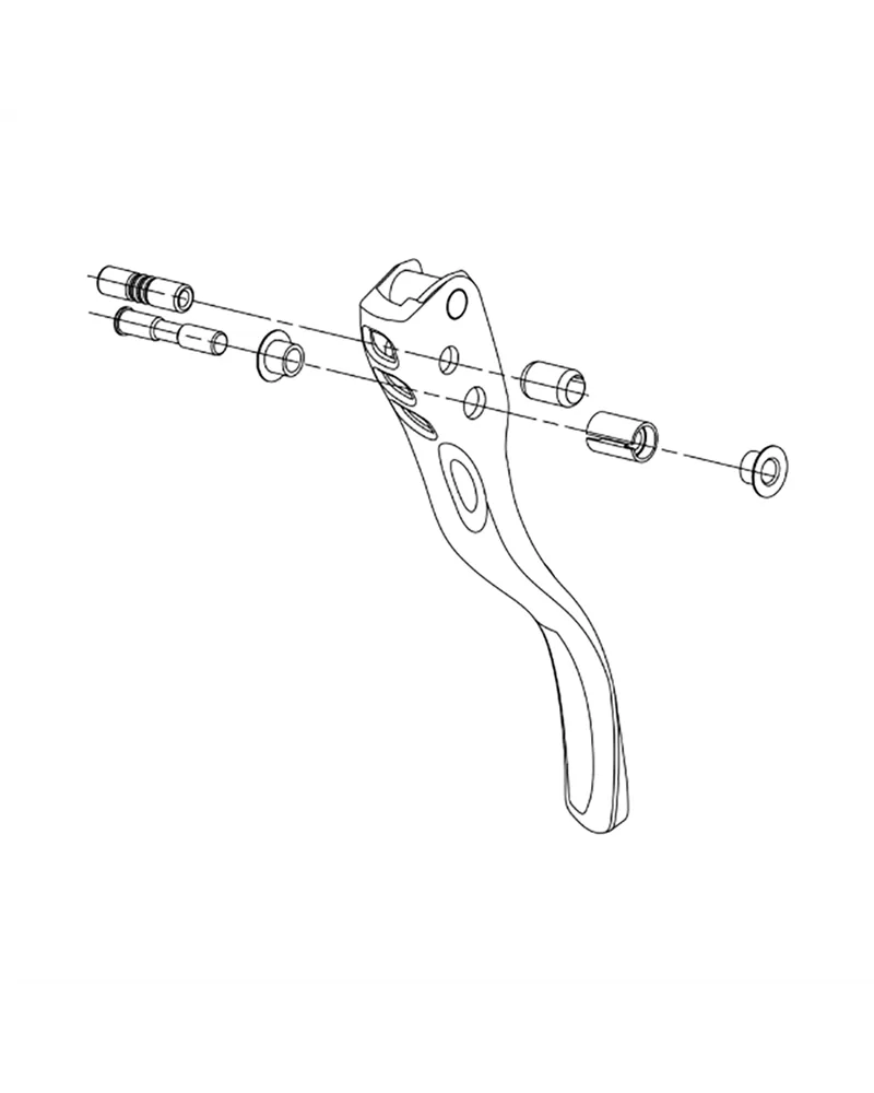 Campagnolo Leva di Ricambio Super Record Meccanico 12V - Destra