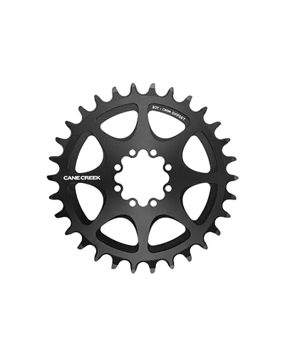 Cane Creek Chainring Sram T-Type 8-Bolt Direct Mount 1X12V - 32 Theeth, Black, 3 mm Offset