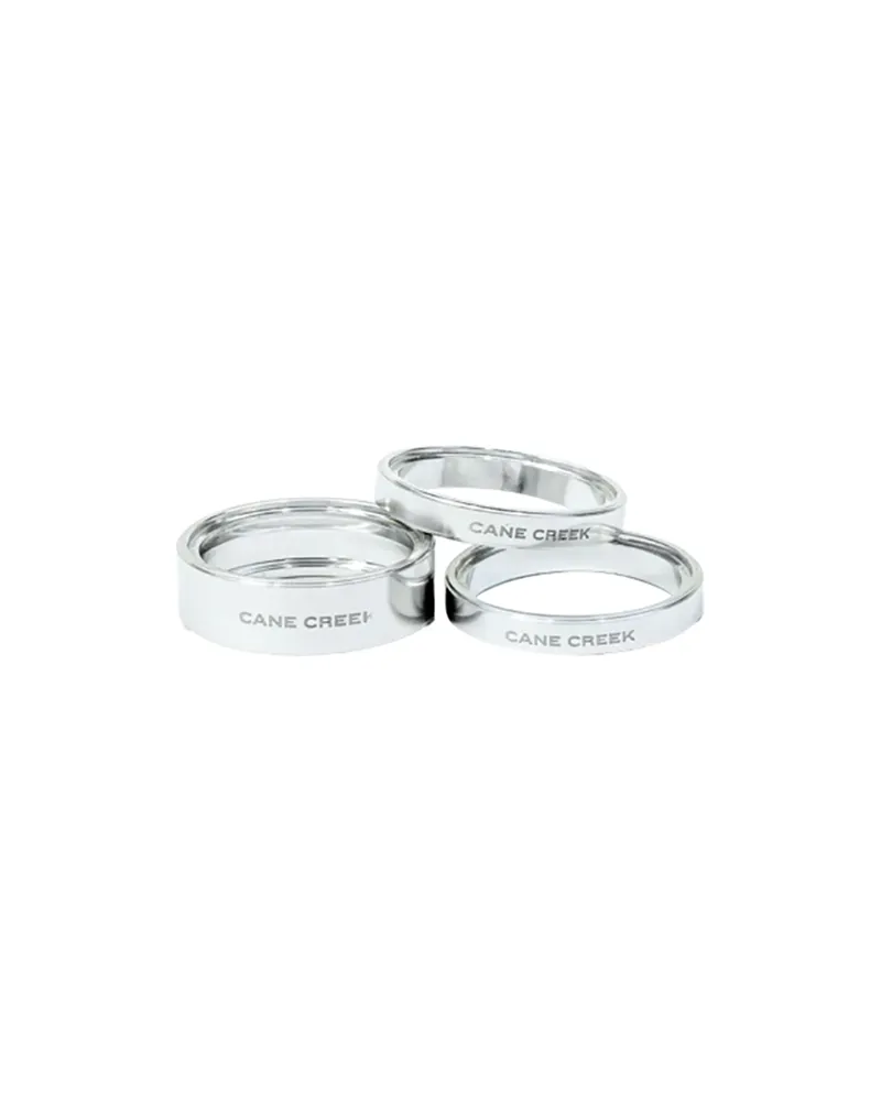 Cane Creek Kit Spessori Serie Sterzo Interlok - Argento