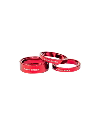 Cane Creek Kit Headset Spacers Interlok - Red