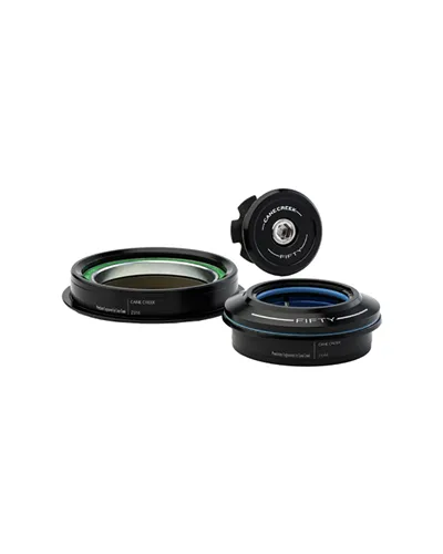 Cane Creek Headset Hellbender 50 - Assembly - Tapered - ZS44/28.6/H8 - ZS56/30 - Black