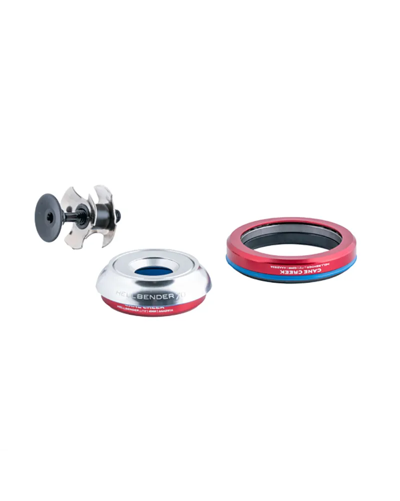Cane Creek Serie Sterzo Hellbender 70 Lite IS41/28.6 | IS52/40 - Argento