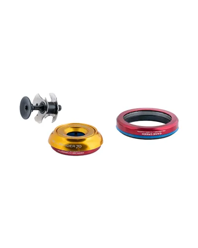 Cane Creek Headset Hellbender 70 Lite IS41/28.6 | IS52/40 - Gold