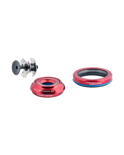 Cane Creek Headset Hellbender 70 Lite IS41/28.6 | IS52/40 - Red