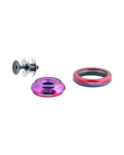 Cane Creek Headset Hellbender 70 Lite IS41/28.6 | IS52/40 - Purple Rain
