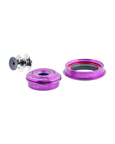 Cane Creek Headsets Hellbender 70 Lite ZS44/28.6 | ZS56/40 - Purple Rain