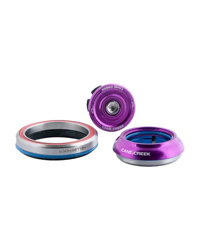 Cane Creek Headset Hellbender 70 Tapered IS42/28.6 | IS52/40 - Purple Rain