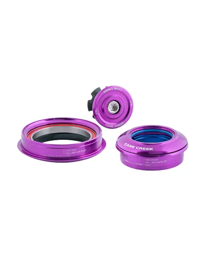 Cane Creek Headset Hellbender 70 Tapered S44/28.6 | ZS56/40 - Purple Rain