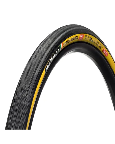 Challenge Handmade Tyre Strada Bianca Pro - 700X30, Smartplus, 260 TPI, Tan