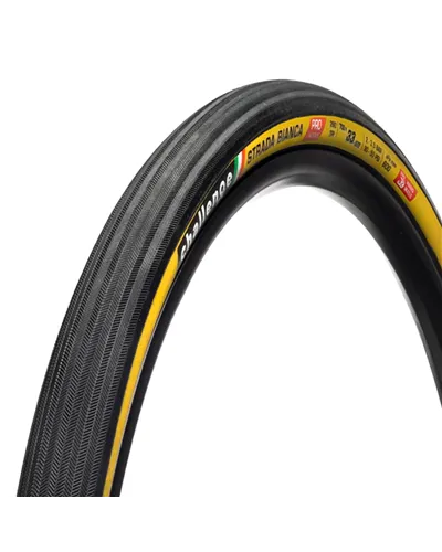 Challenge Handmade Tyre Strada Bianca Pro - 700X33, Smartplus, 260 TPI, Tan