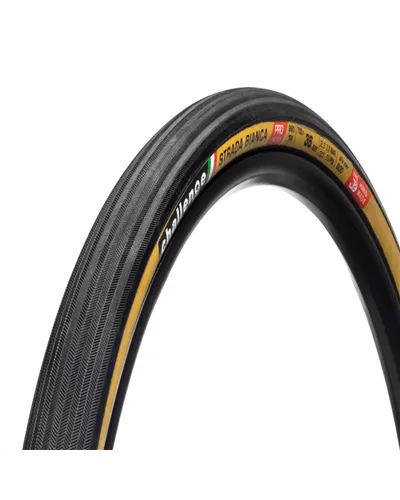 Challenge Handmade Tyre Strada Bianca Pro - 700X36, Smartplus, 260 TPI, Tan