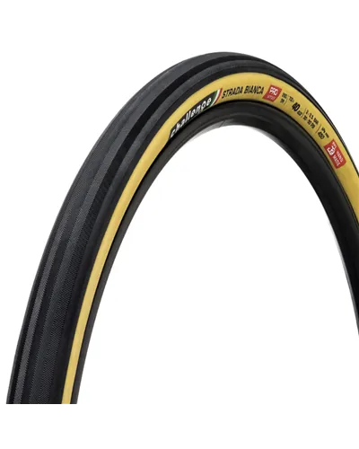 Challenge Handmade Tyre Strada Bianca Pro - 700X40, Smartplus, 260 TPI, Tan