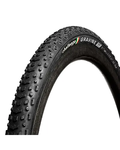 Challenge Copertone TLR Handmade Gravine XP - 700X45, 260 TPI, TLR, Nero