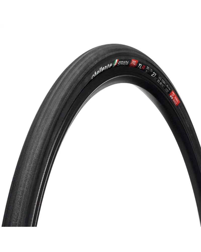Challenge Copertone TLR Handmade Strada Pro - 700X28, Smart, 300 TPI, TLR, Nero