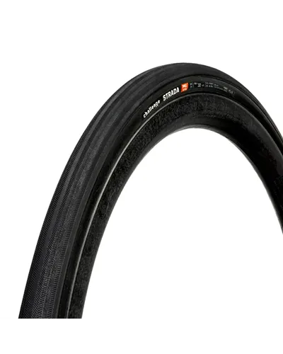 Challenge Handmade Tyre TLR Strada Pro - 700X32, Smart, 300 TPI, TLR, Black